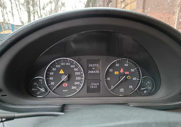 Mercedes-Benz Klasa C cena 13500 przebieg: 248000, rok produkcji 2007 z Poznań małe 254